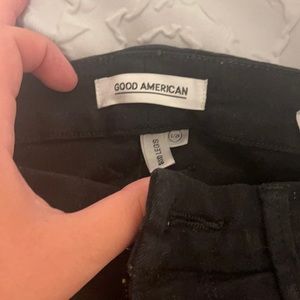 Black Good Legs Good American Jeans
